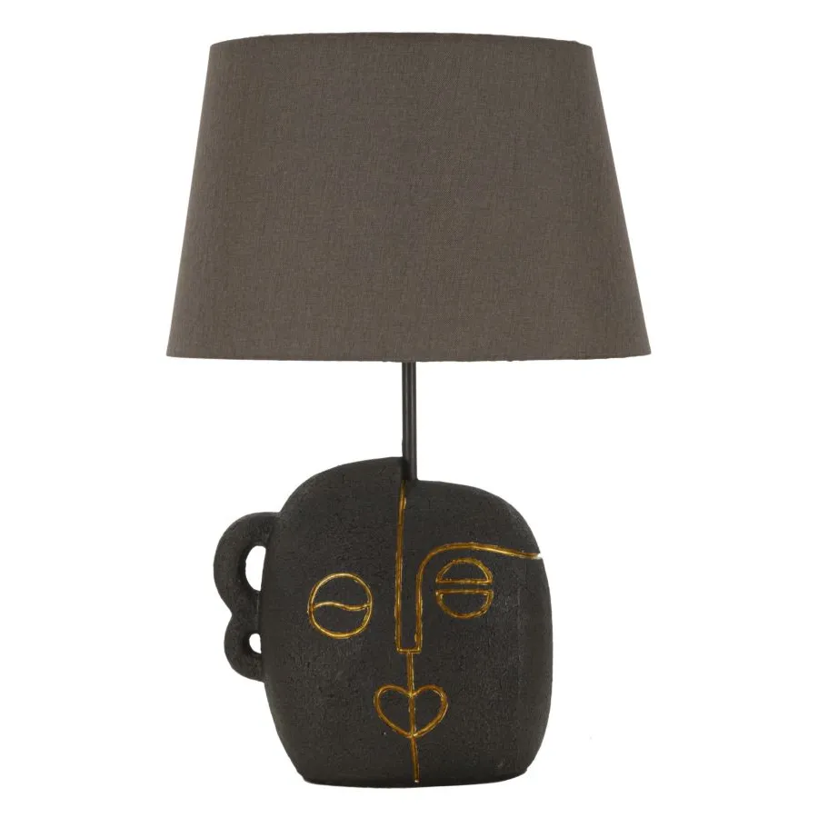 LAMPA STOŁOWA TRIBAL -A- 30,5X46 cm